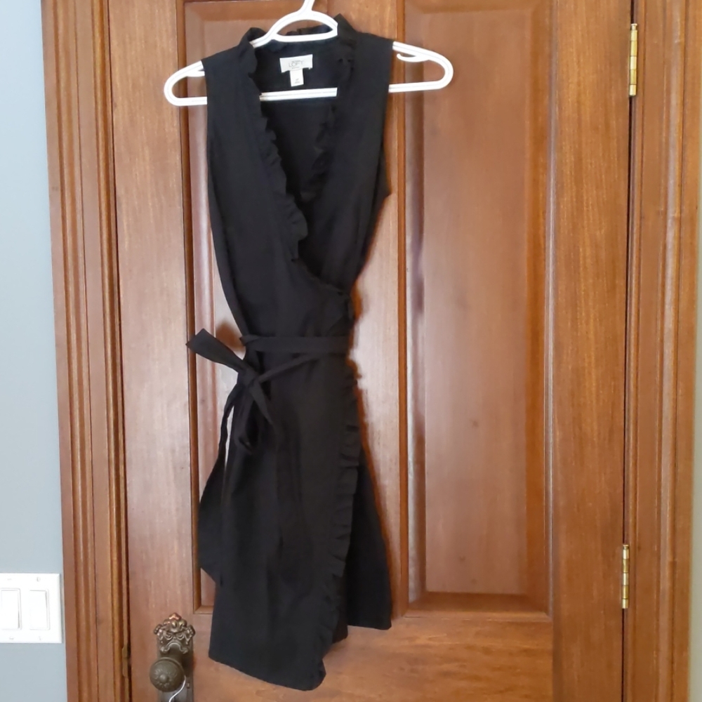 Cotton little black dress